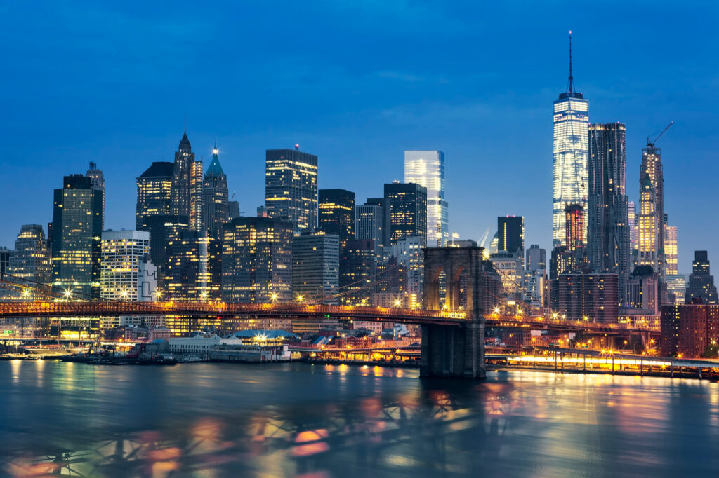 new york city at night