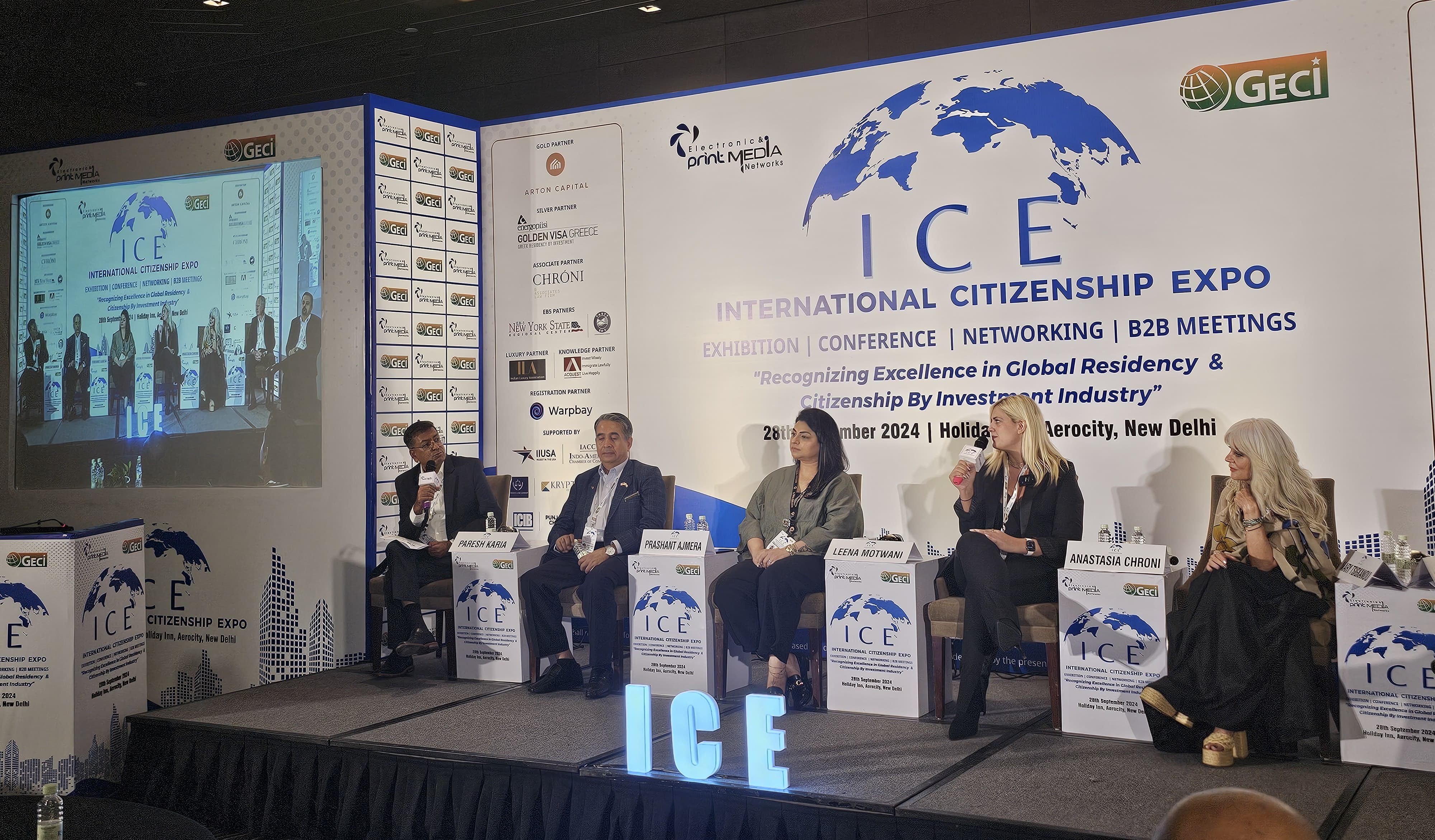 ice event paresh karia talking